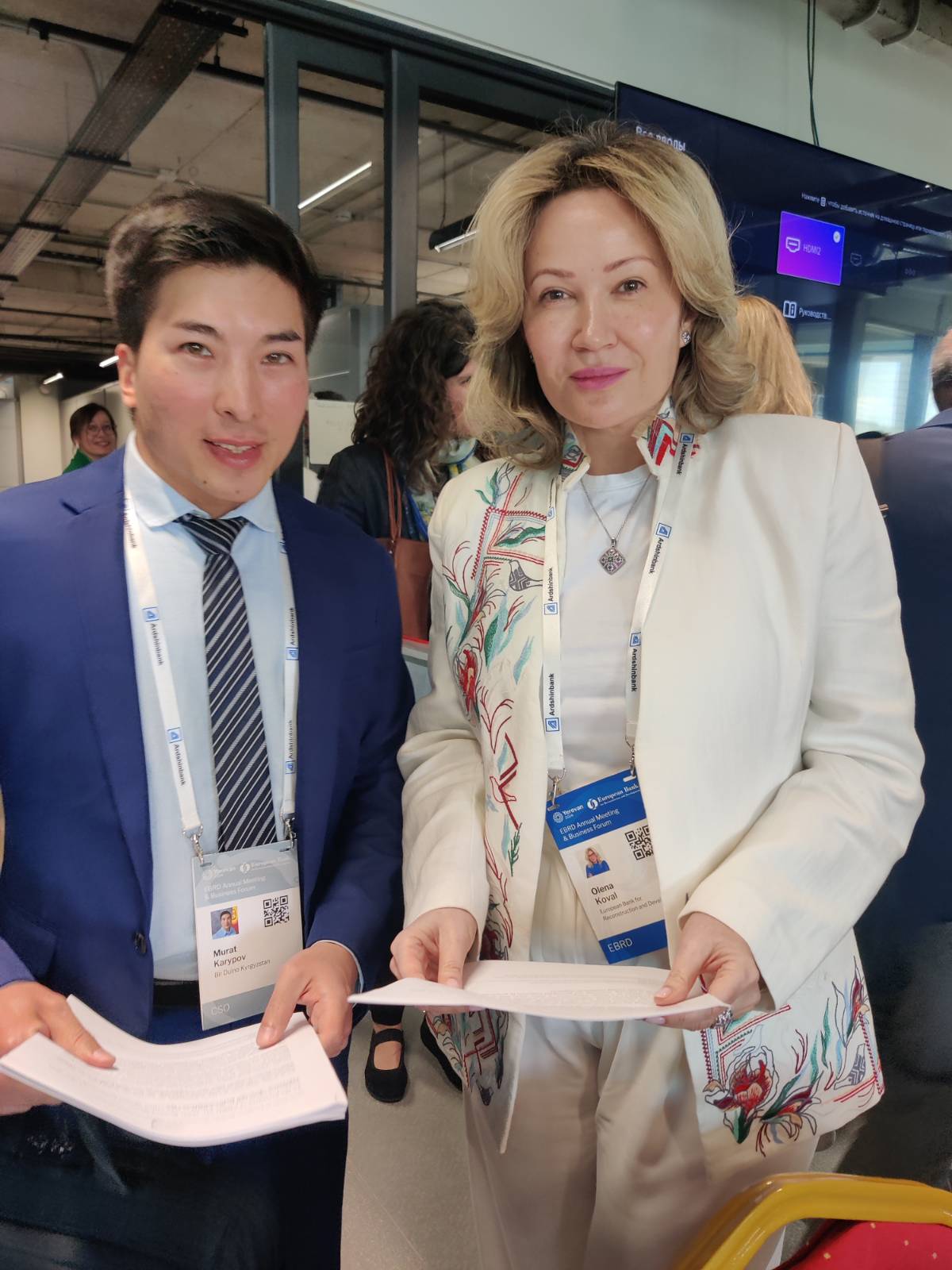 Open Statement by the Bir Duino Kyrgyzstan team during the EBRD Annual Meeting with Civil Society Yerevan, Armenia May 14-17, 2024.
