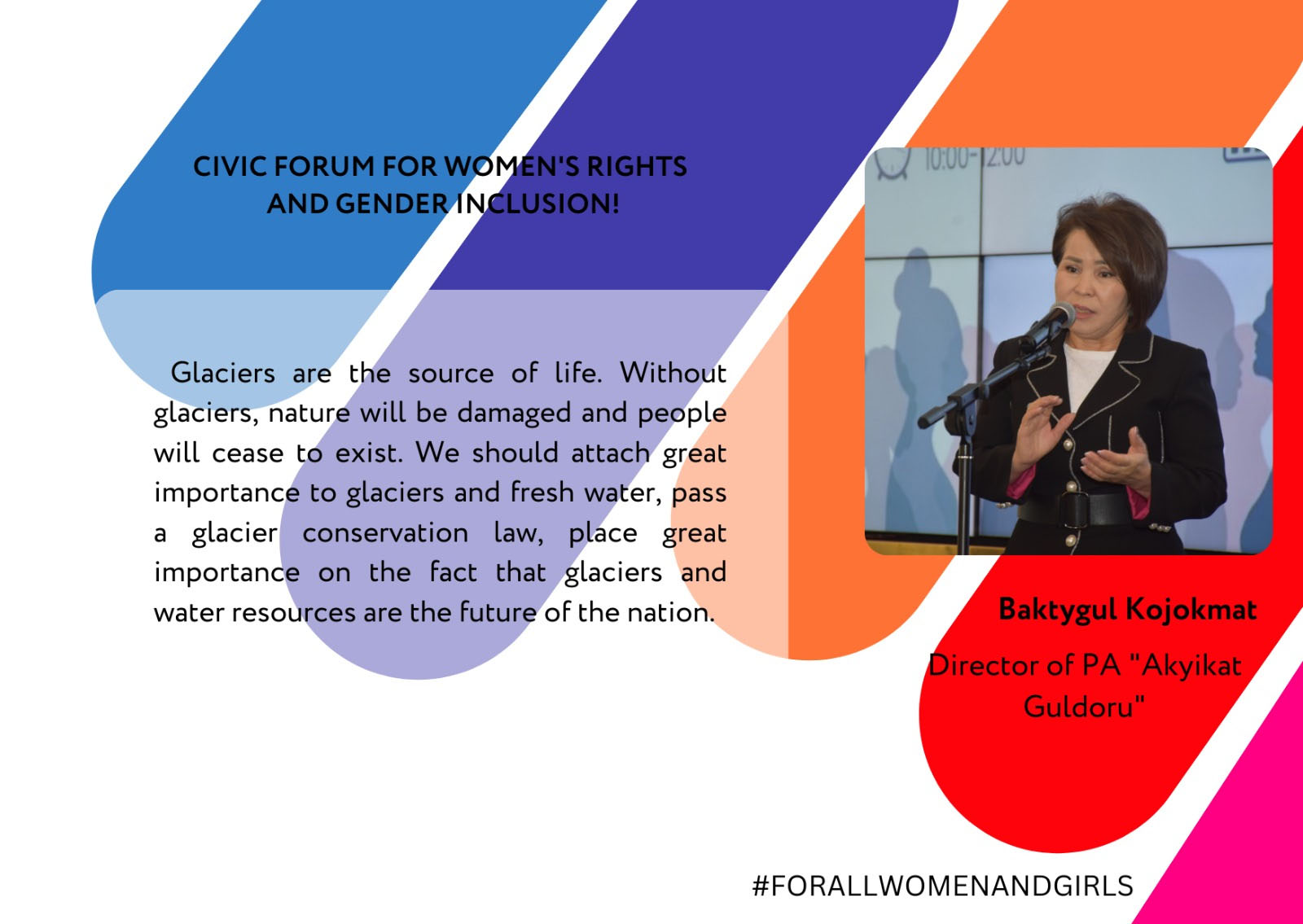 CIVIC FORUM WOMEN'S RIGHTS AND GENDER INCLUSION!
